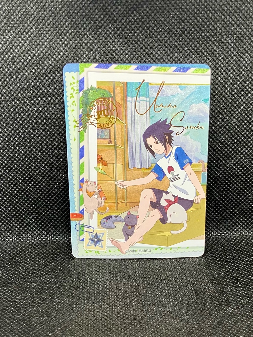 Sasuke Uchiha NRZ06-PU-005L4 Naruto Kayou Card Anime